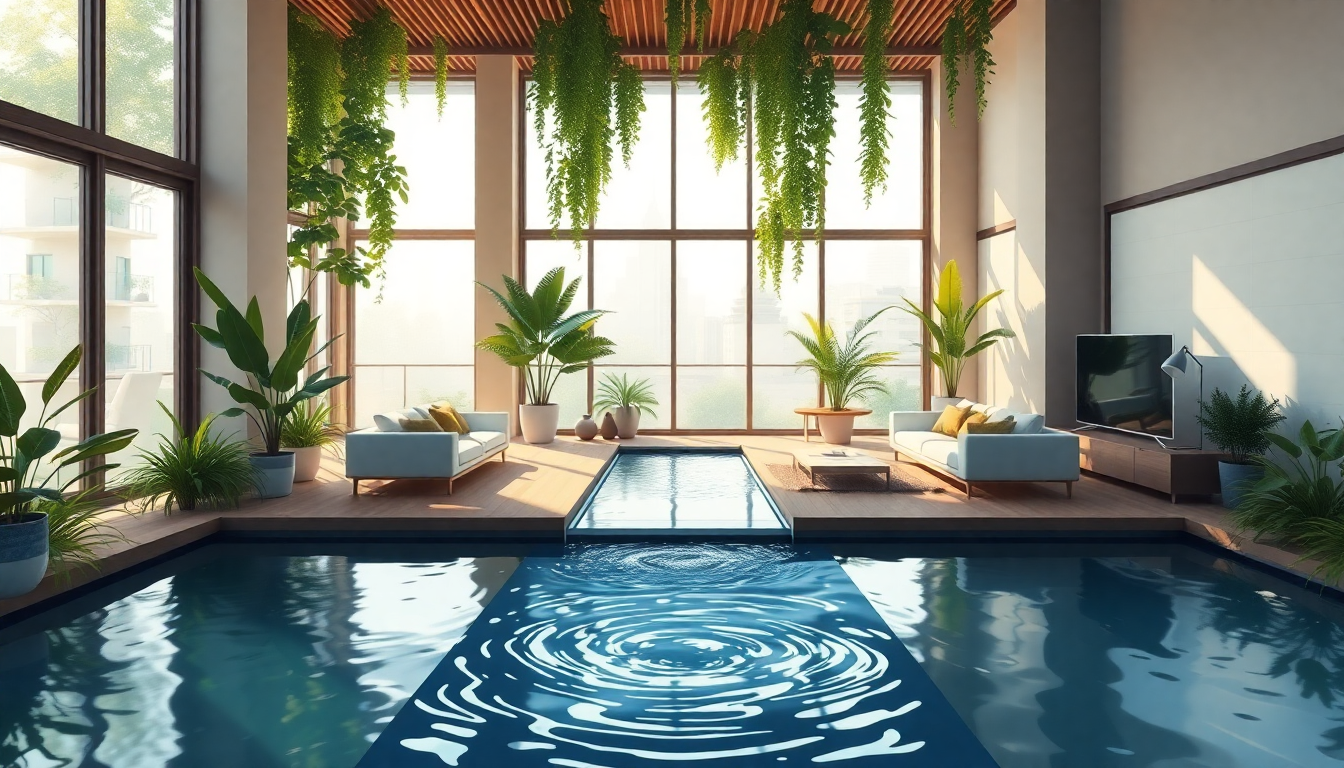 Água como Elemento Transformador no Design de Interiores
